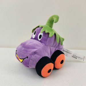 Ikea SAGOSKATT Kids Soft toy eggplant car plush Soft Stuffed Car